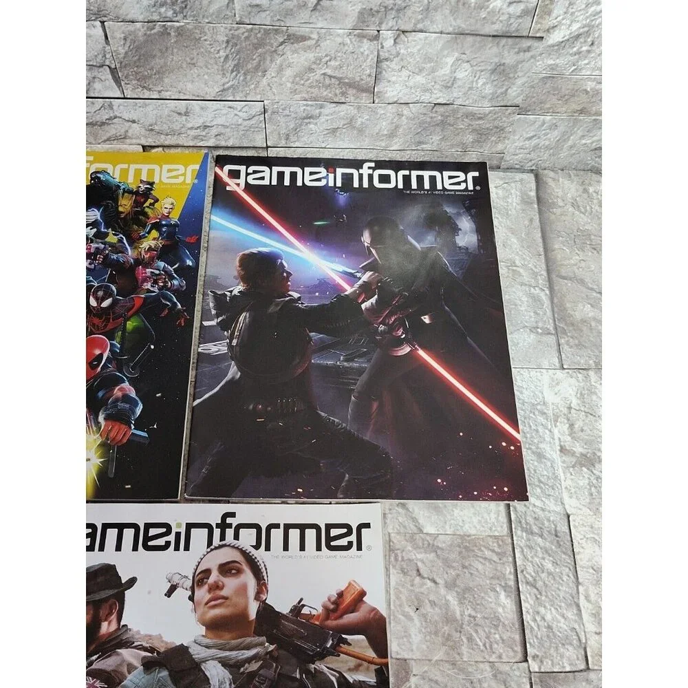 Lot Of 5 Game Informer Magazine Issues 313, 314, 315, 316, 317